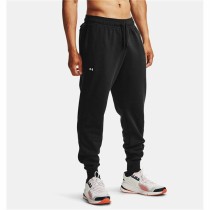 Pantalon de sport long Under Armour Rival Fleece Noir Homme