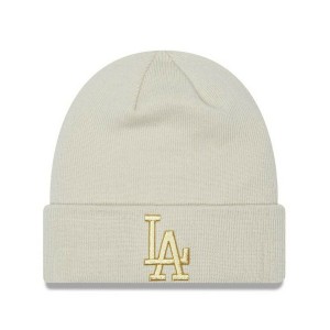 Sports Hat New Era Metallic Logo Los Angeles Beige One size