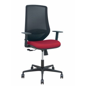 Chaise de Bureau Mardos Piqueras y Crespo 0B68R65 Bordeaux