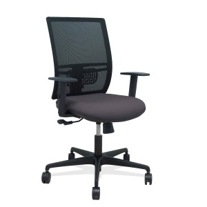 Chaise de Bureau Yunquera Piqueras y Crespo 0B68R65 Gris foncé