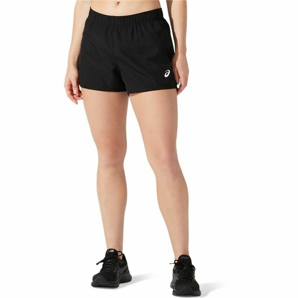 Short de Sport Asics 4IN Noir Femme