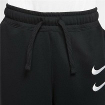 Trainingshose für Kinder Nike Swoosh Kinder Schwarz