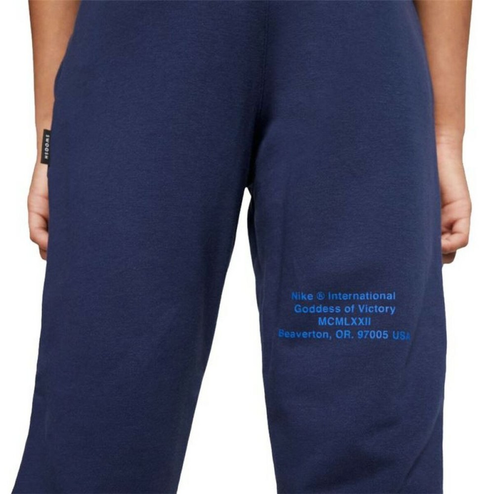 Children's Tracksuit Bottoms Nike Swoosh Dark blue