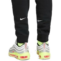 Children's Tracksuit Bottoms Nike Swoosh Kids Black