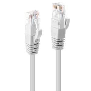 UTP starres Netzwerkkabel der Kategorie 6 LINDY 48093 2 m Rot Weiß 1 Stück