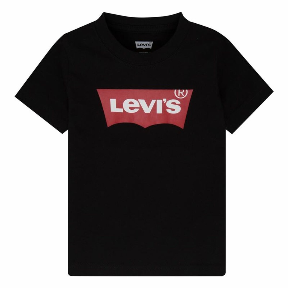 Kurzarm-T-Shirt für Kinder Levi's Batwing Boy Dark Schwarz