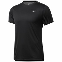 Men’s Short Sleeve T-Shirt Reebok Workout Ready Tech Black