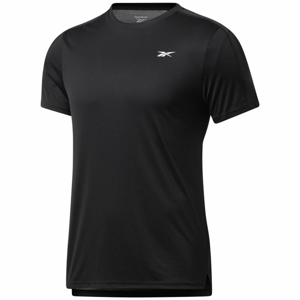 Men’s Short Sleeve T-Shirt Reebok Workout Ready Tech Black