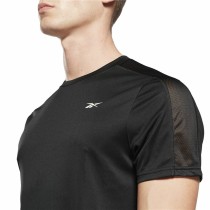 Men’s Short Sleeve T-Shirt Reebok Workout Ready Tech Black