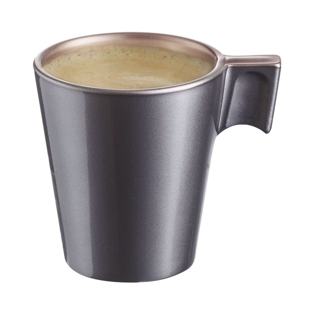 Mug Luminarc Flashy Purple 80 ml Glass (24 Units)