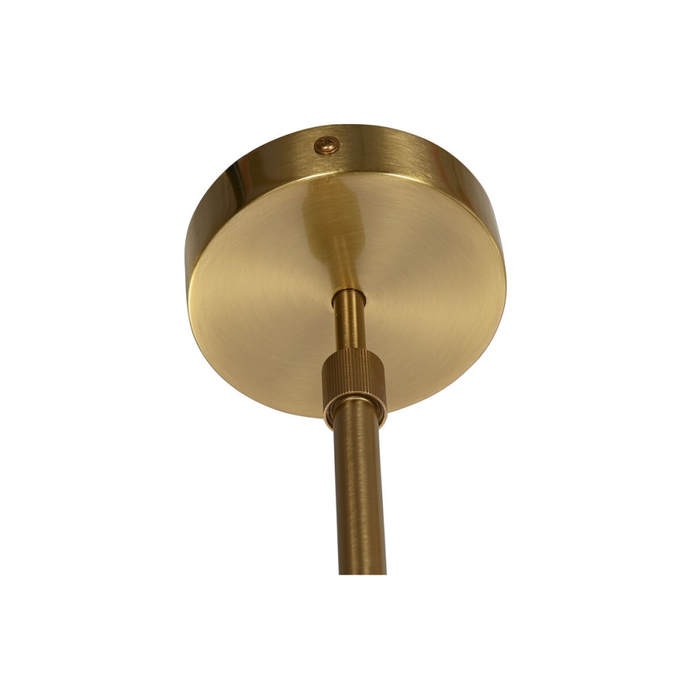 Deckenlampe DKD Home Decor 83 x 36 x 36 cm Kristall Gold Metall Weiß