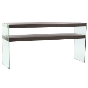 Eingangsbereich DKD Home Decor Braun Durchsichtig 160 x 45 x 80 cm
