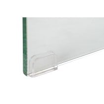 Anrichte DKD Home Decor Braun Durchsichtig Kristall Nussbaumholz Holz MDF 160 x 45 x 80 cm