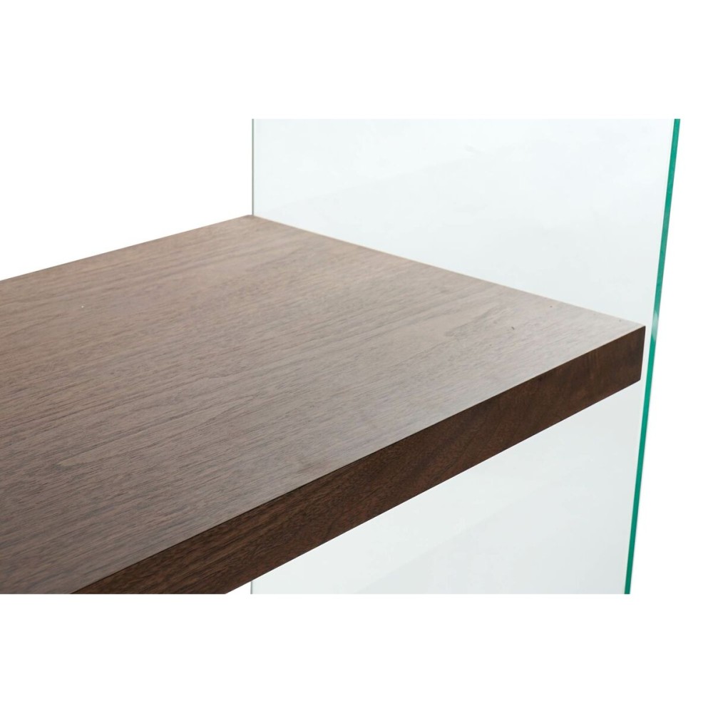 Regal DKD Home Decor Dunkelbraun Kristall Nussbaumholz Holz MDF 80 x 40 x 150 cm (1)