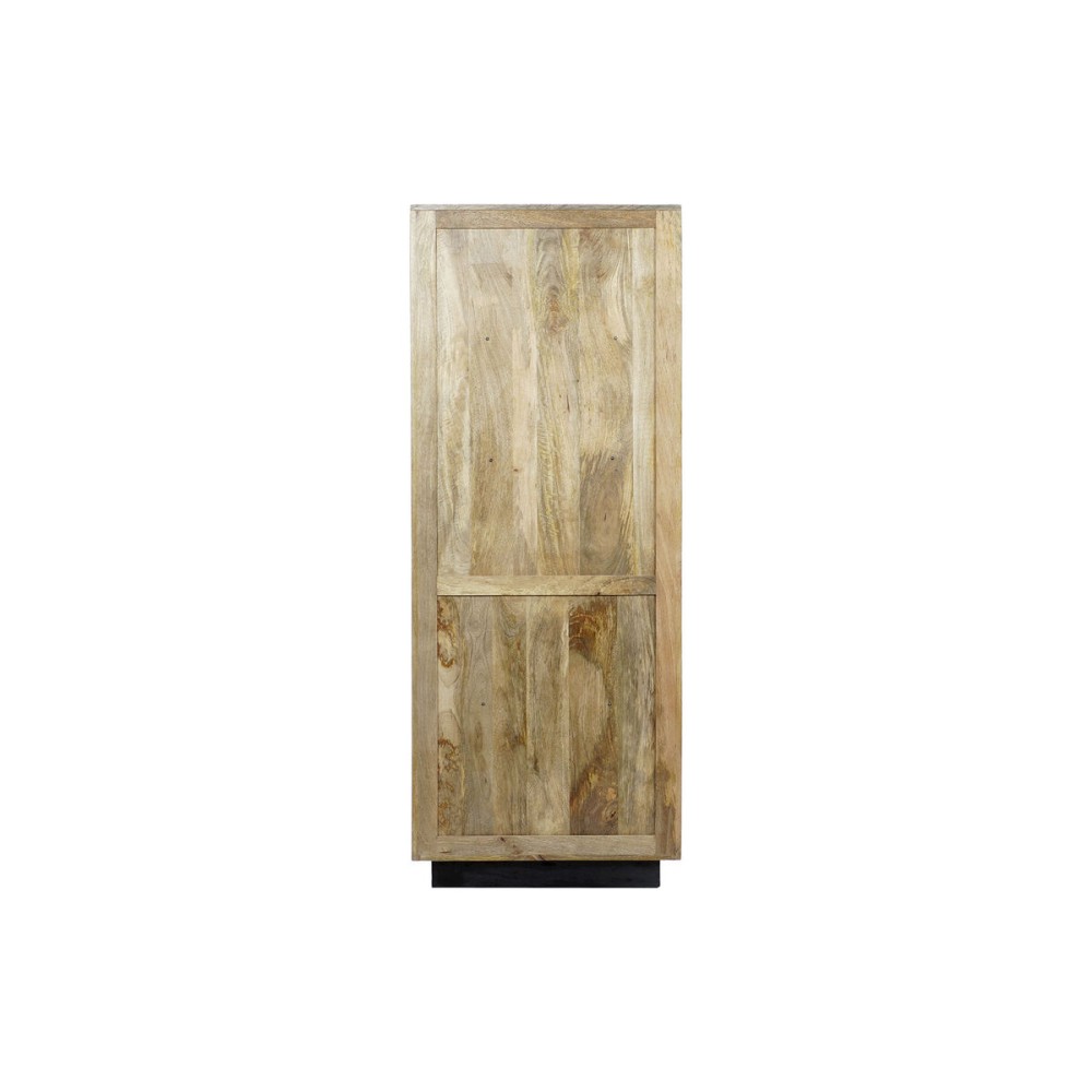 Buffet DKD Home Decor Noir Naturel Bois de manguier 70 x 35 x 185 cm 70 x 35 x 184 cm