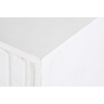 Meubles de télévision DKD Home Decor Doré Métal Blanc Bois de manguier 120 x 40 x 60 cm