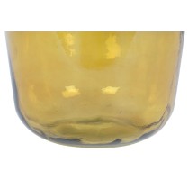 Vase DKD Home Decor Orange Tempered Glass 36 x 36 x 56 cm