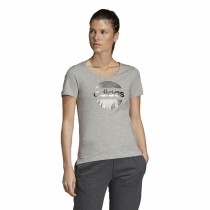 T-shirt à manches courtes femme Adidas Linear Gris clair