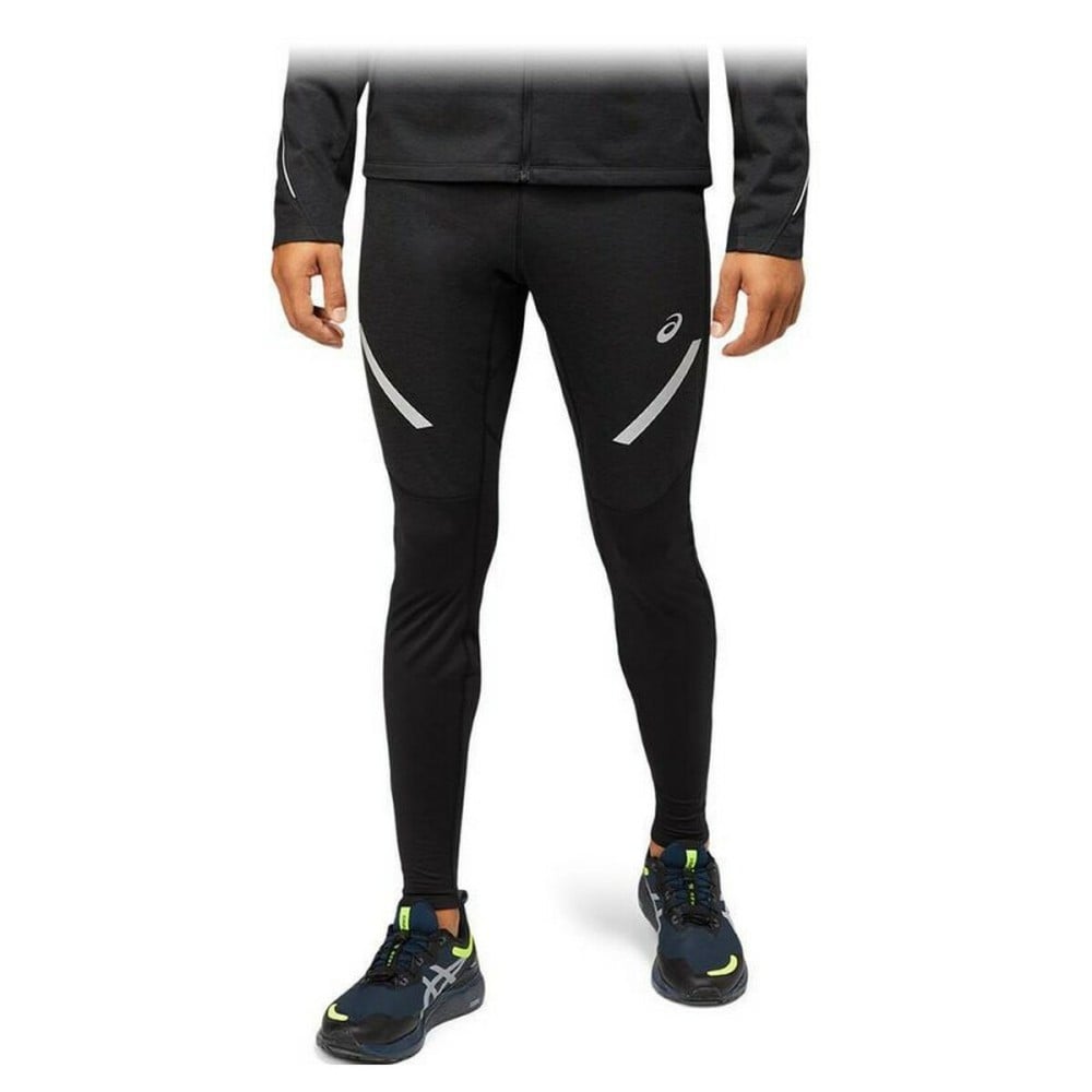 Sportliche Herren-Strumpfhosen Asics Lite-Show Winter Tight Schwarz