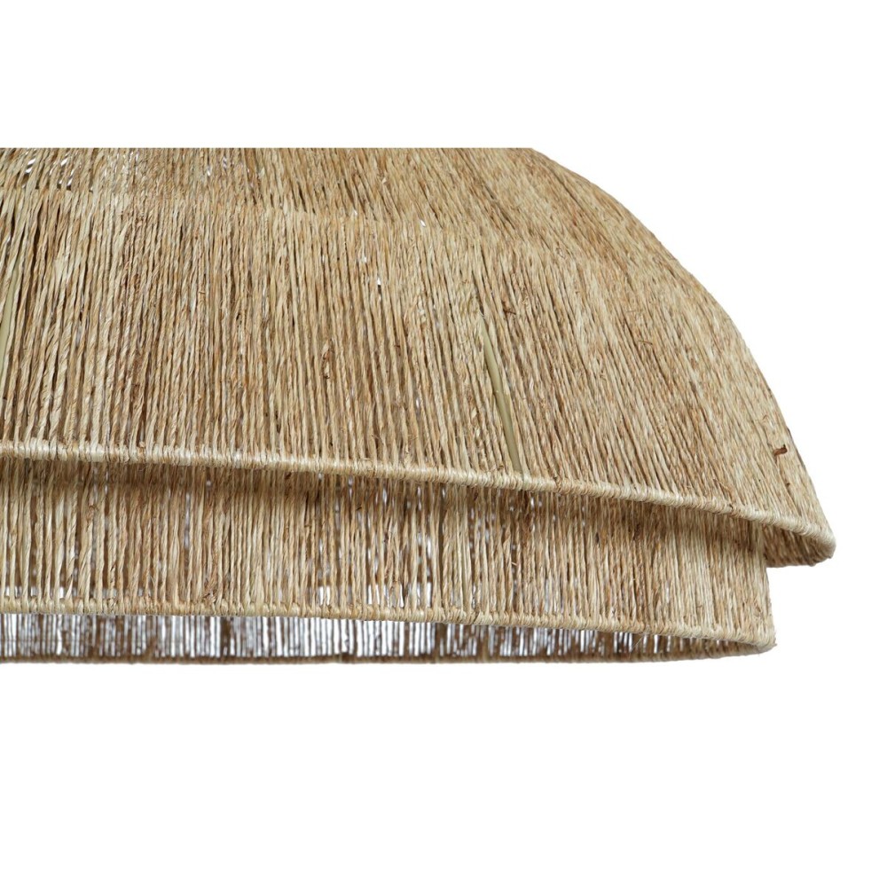 Deckenlampe DKD Home Decor Hellbraun Jute Eisen 50 W 80 x 80 x 33 cm