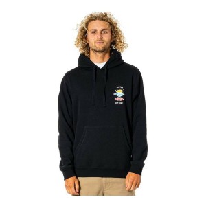 Sweat à capuche Rip Curl Search Icon Noir