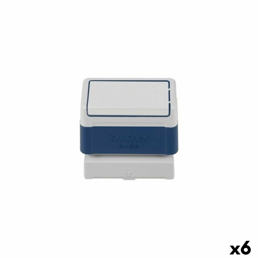 Support de tampons Brother 3458 34 x 58 mm Bleu (6 Unités)