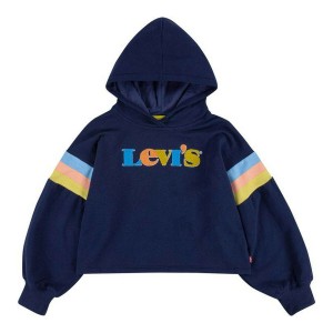 Children’s Sweatshirt Levi's  Full Sleeve High Rise Dark blue