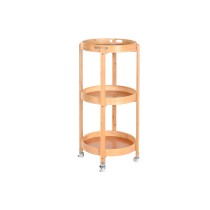 Chariot de service DKD Home Decor Naturel 44 x 44 x 90 cm