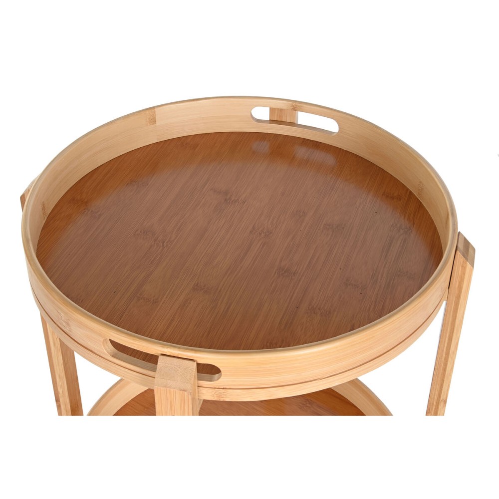 Serving trolley DKD Home Decor Natural 44 x 44 x 90 cm