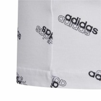 Kurzarm-T-Shirt für Kinder Adidas Sportswear Weiß