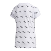 Child's Short Sleeve T-Shirt Adidas Sportswear White