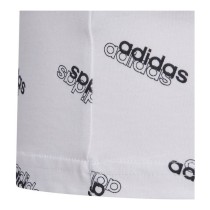 Child's Short Sleeve T-Shirt Adidas Sportswear White