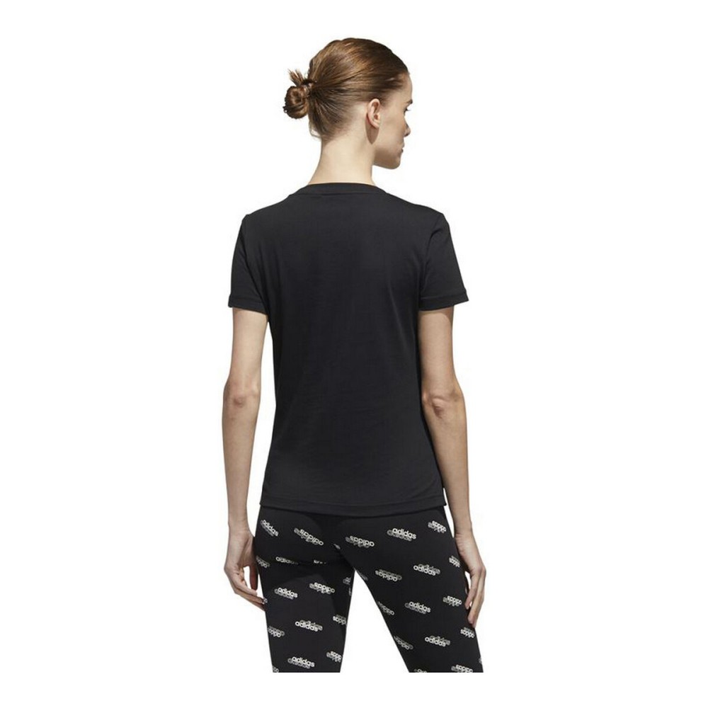 Damen Kurzarm-T-Shirt Adidas  Boxed Como Graphic Schwarz