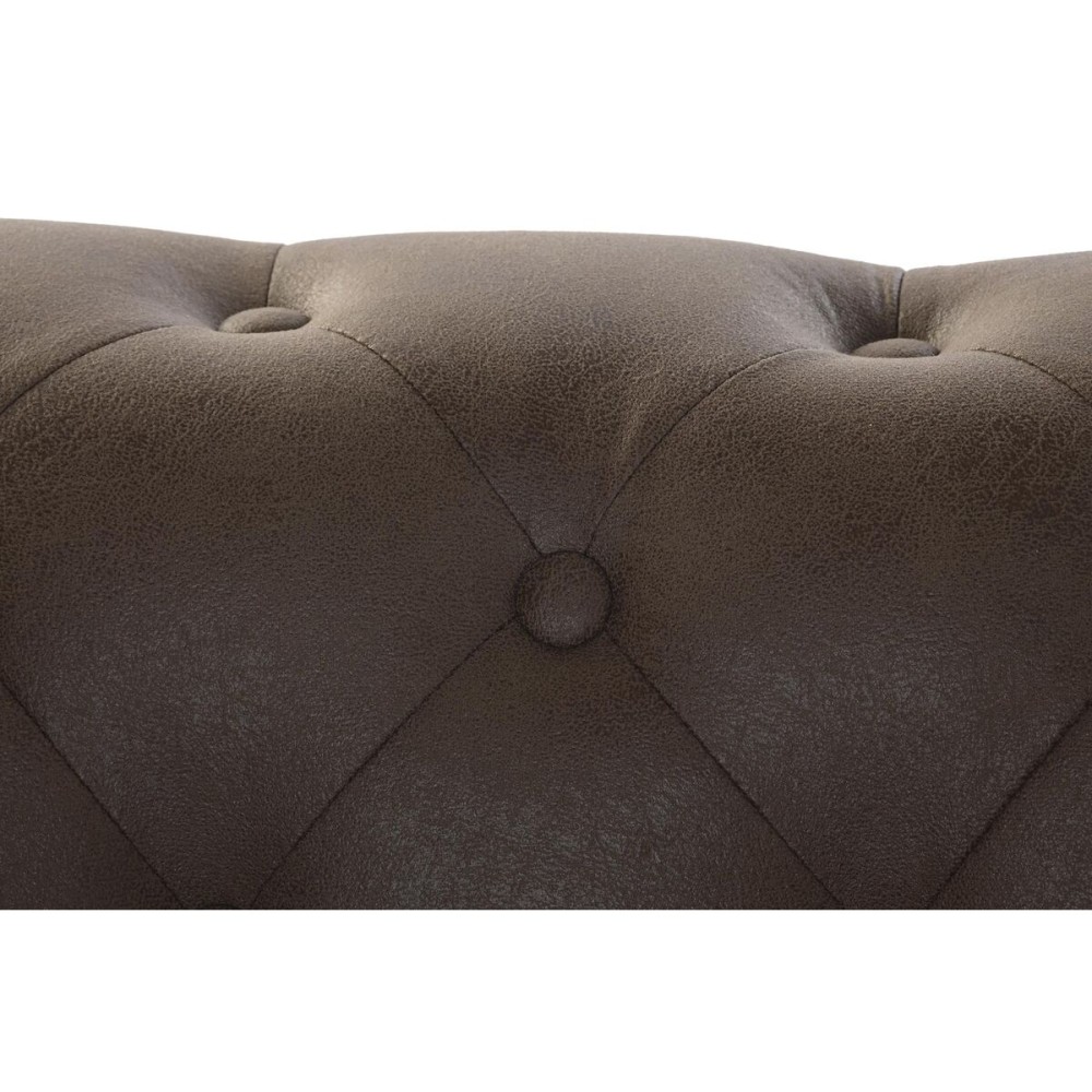 Fauteuil DKD Home Decor 80 x 80 x 70 cm Bois Brun foncé