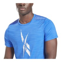 Herren Kurzarm-T-Shirt Reebok Workout Ready Activchill Blau