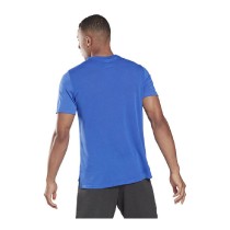 Herren Kurzarm-T-Shirt Reebok Workout Ready Supremium Blau