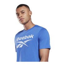 Herren Kurzarm-T-Shirt Reebok Workout Ready Supremium Blau