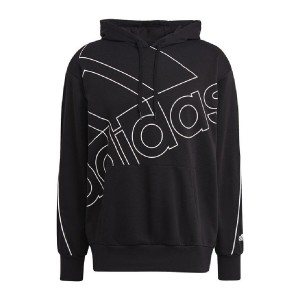 Herren Sweater mit Kapuze Adidas Giant Schwarz