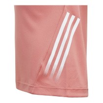 Child's Short Sleeve T-Shirt Adidas Aeroready Salmon