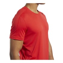 Maillot de Corps de Sport à Manches Coupe Reebok Workout Ready Rouge