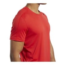 Short-sleeve Sports T-shirt Reebok Workout Ready Red