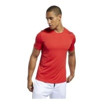 Maillot de Corps de Sport à Manches Coupe Reebok Workout Ready Rouge