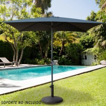 Sonnenschirm Aktive Anthrazit 300 x 245 x 200 cm
