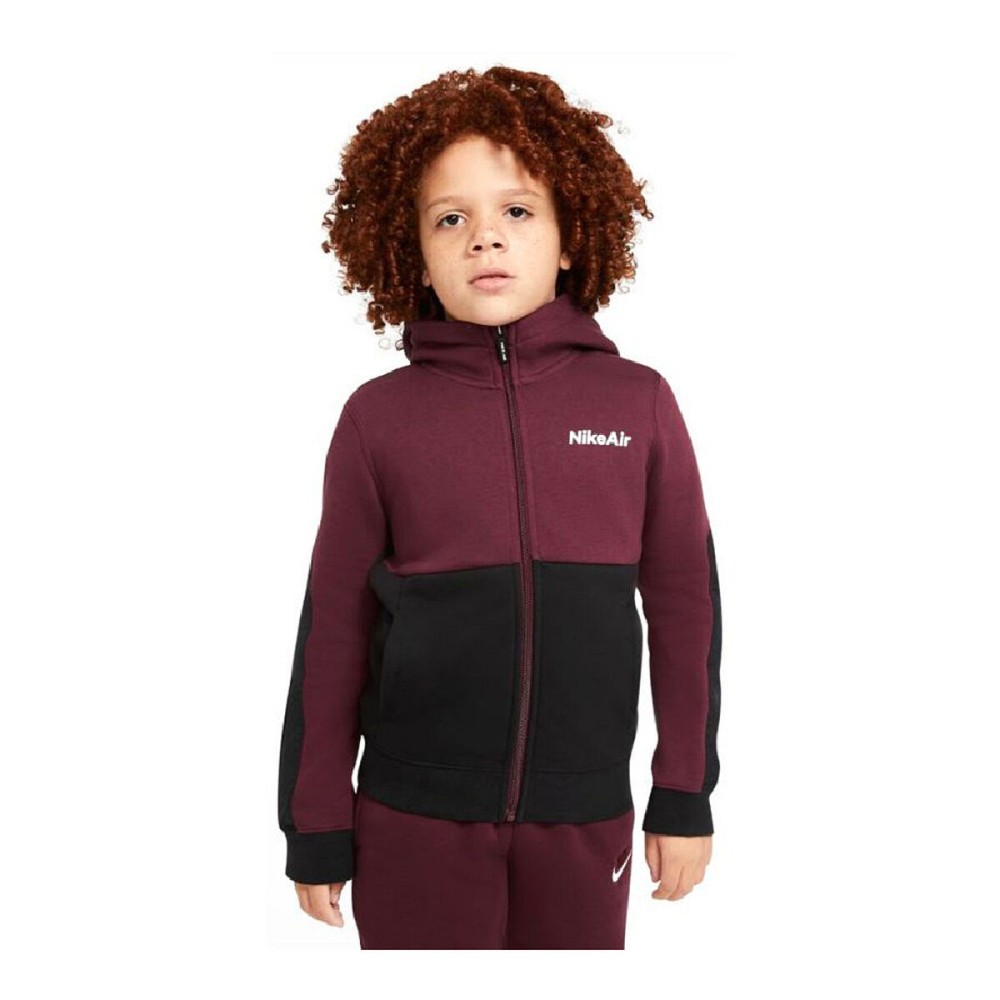 Children's Sports Jacket Nike Air Maroon