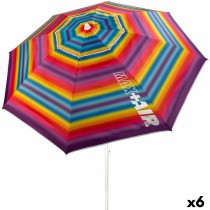 Sonnenschirm Aktive Bunt 200 x 200 x 200 cm (6 Stück)