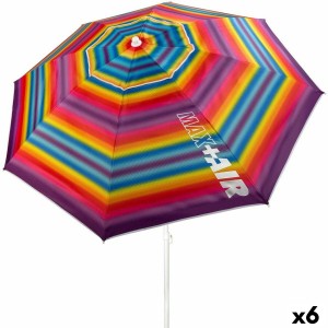 Sonnenschirm Aktive Bunt 200 x 200 x 200 cm (6 Stück)