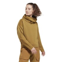 Damen Sweater mit Kapuze Reebok Thermowarm+ Graphene W Braun