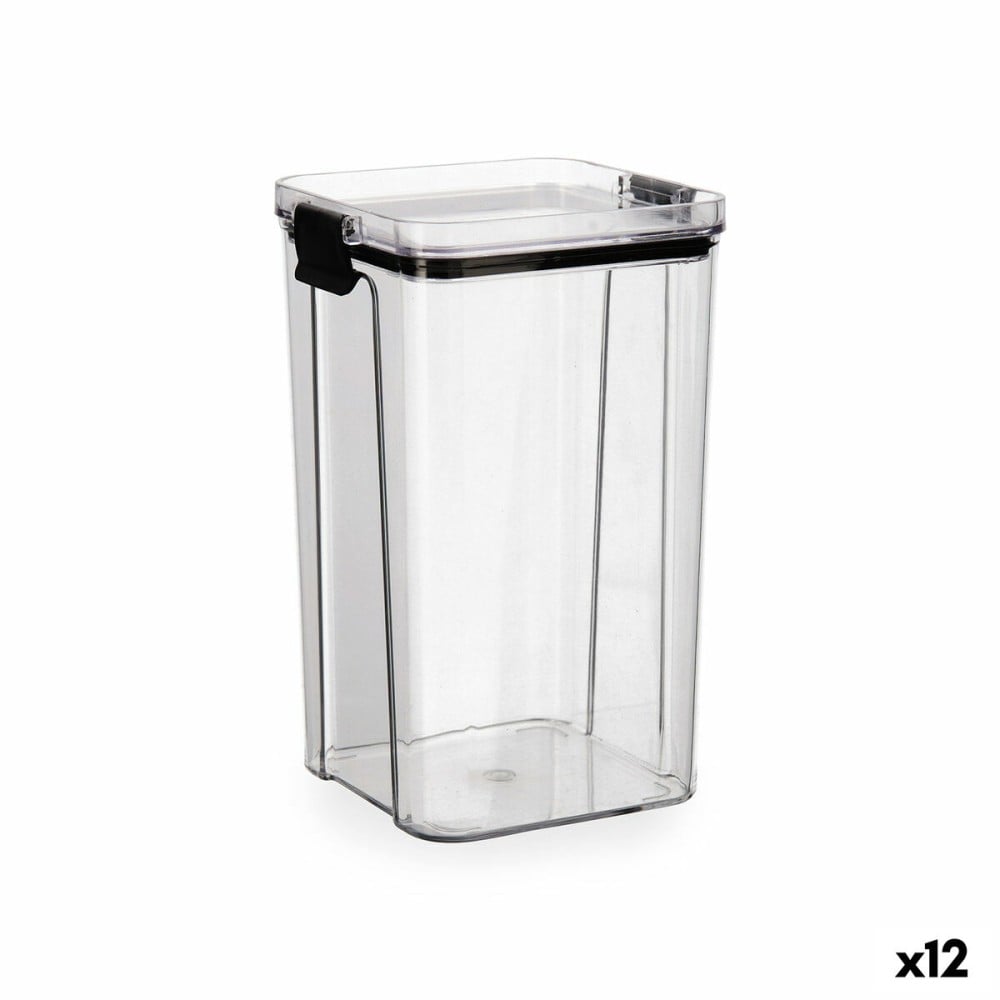 Lebensmittelbehälter Quid Cocco Durchsichtig 1,3 L (12 Stück)
