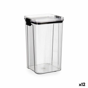 Récipient de Conservation des Aliments Quid Cocco Transparent 1,3 L (12 Unités)