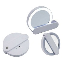 Mirror Berilo YXL2112-SB White ABS 9 x 2 x 10 cm LED Light (12 Units)